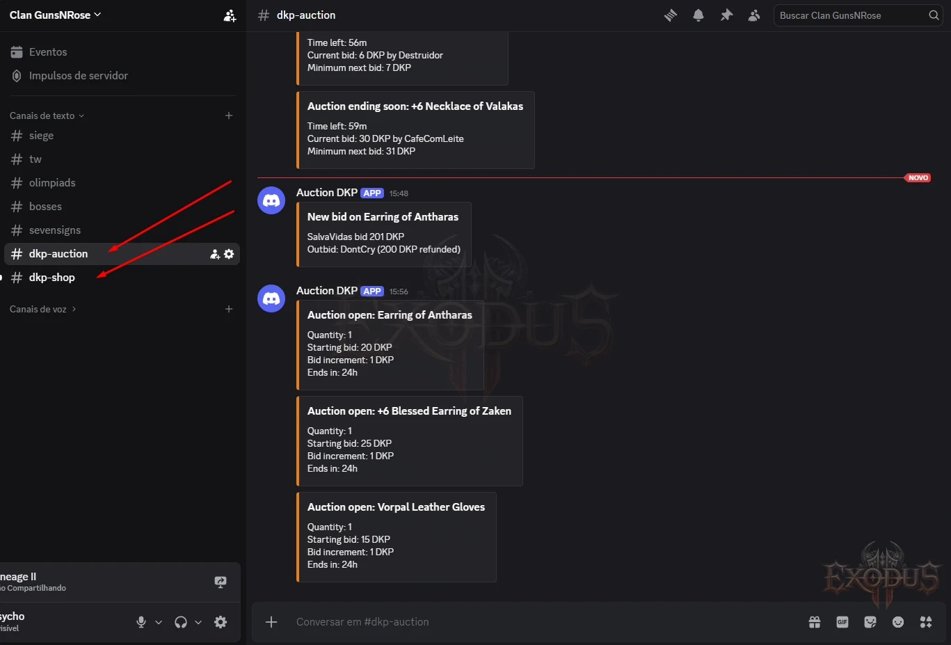 Clan Discord server
