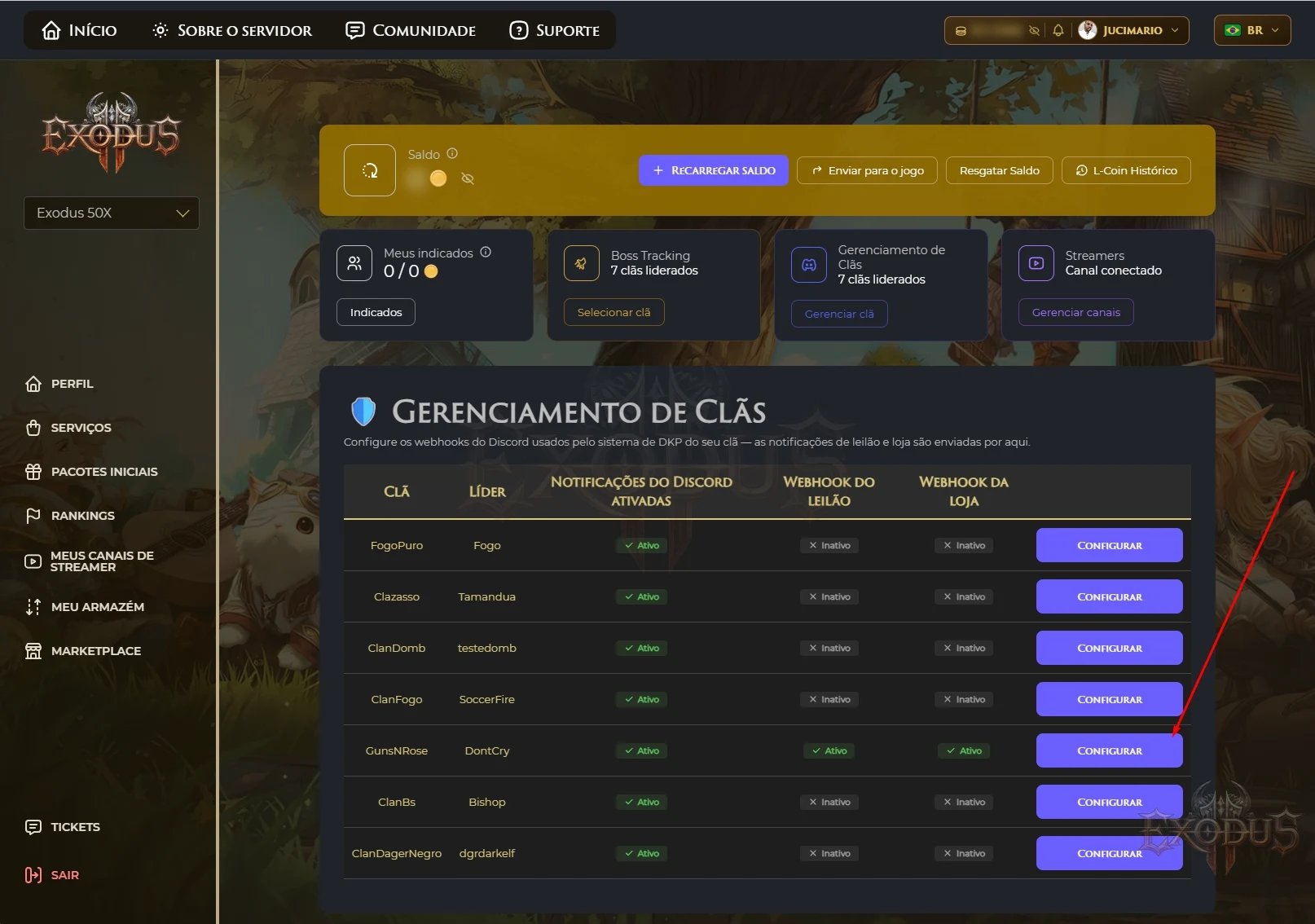 Clan management